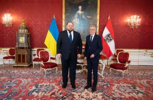 Руслан Стефанчук зустрівся з Президентом Республіки Австрія Александром ван дер Белленом 